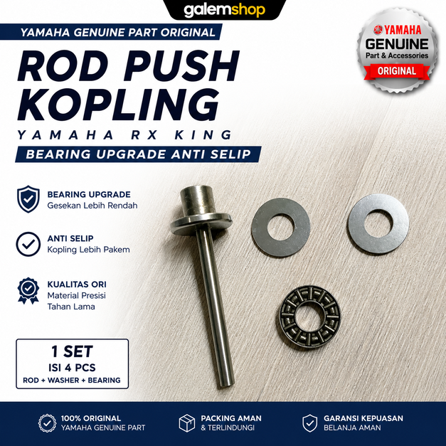 Rodpush Kopling Yamaha RX King Bearing Upgrade Anti Selip